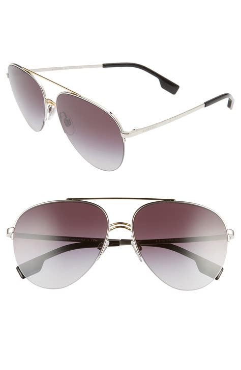 burberry aviator sunglasses nordstrom|Burberry sunglasses aviator style.